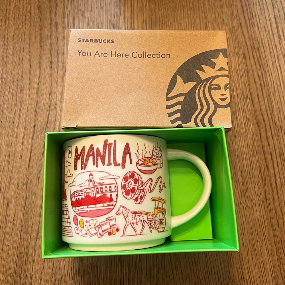 NWOT Starbucks Been There Series- Manila